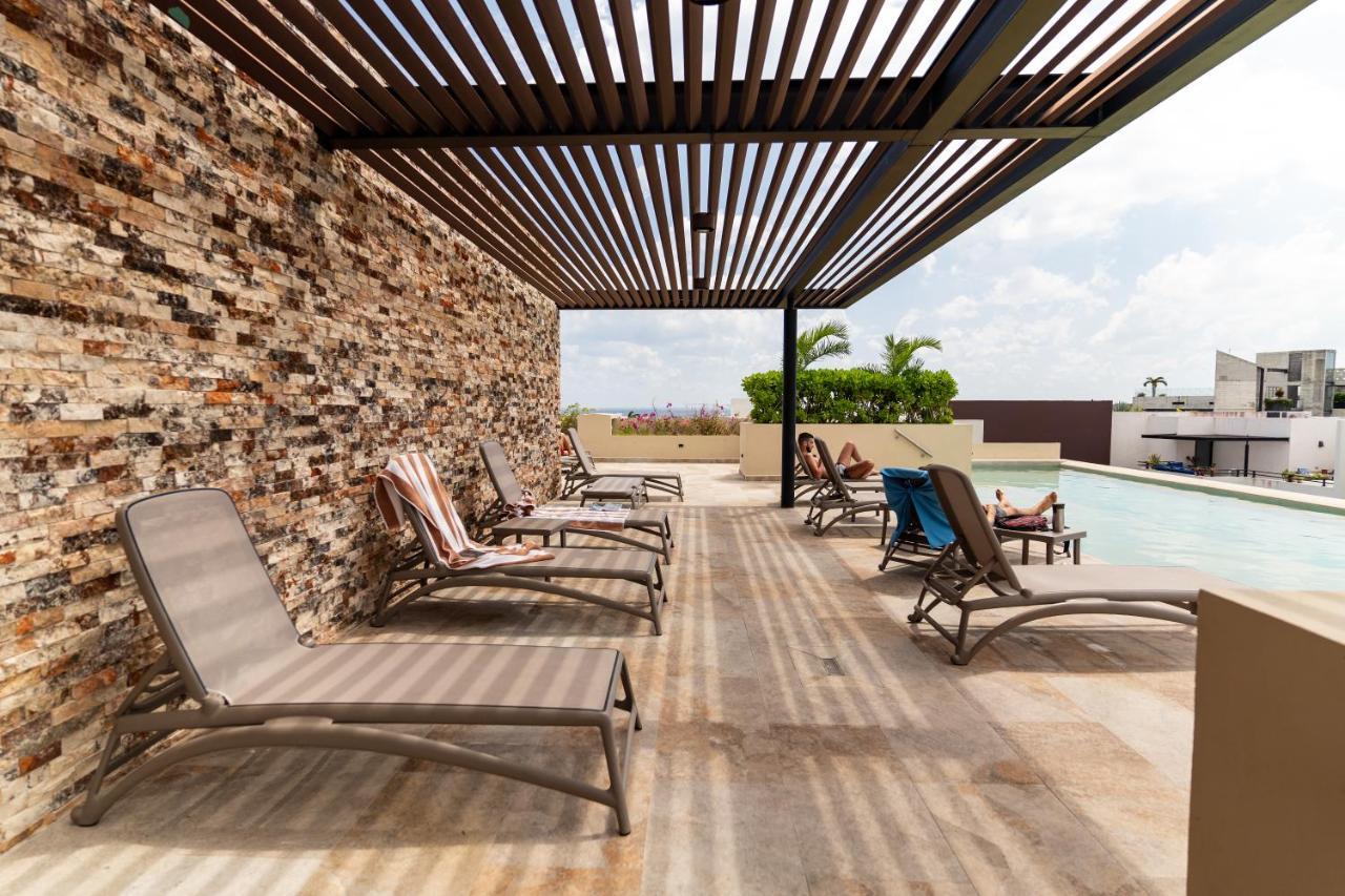 Maravilloso Estudio En Playa Rooftop-Pool-Bbq & Gym By Yeah Playa del Carmen Bagian luar foto